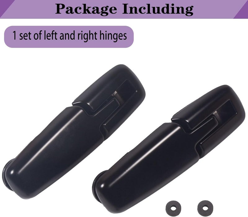 LYNSHINE YL8Z78420A68BA for Ford Escape Rear Window Hinge Set Liftgate Glass Hinge Right&Left 2001 2002 2003 2004 2005 2006 2007,Mercury Mariner 2005 2006 2007 2.0 2.3 3.0L YL8Z-78420A68-BA 924124 FD0813065 - Image 3